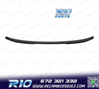 ALERON SPOILER BMW G22 LOOK M4 NEGRO BRILLO