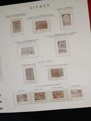 Album Clasificador Sellos España