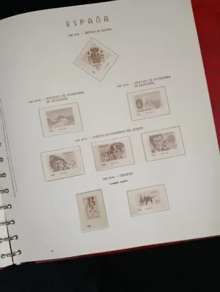 Album Clasificador Sellos España