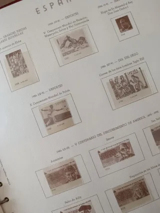 Album Clasificador Sellos España