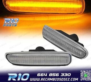 INTERMITENTES BMW E46 LED DINAMICOS CROMADOS