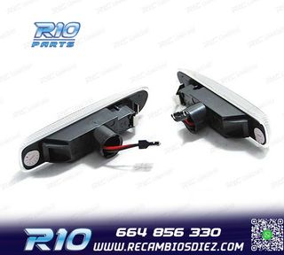 INTERMITENTES BMW E46 LED DINAMICOS CROMADOS