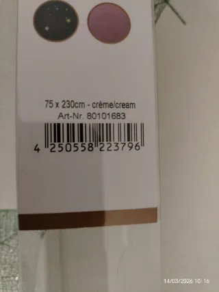 Tenda avvolgibile bianca non trasparente