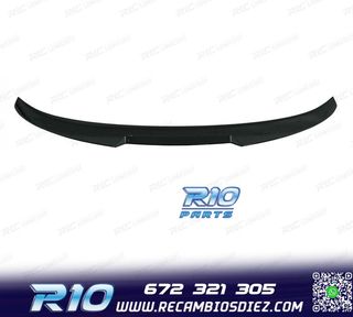 ALERON SPOILER BMW F10 LOOK M4 10-17 NEGRO BRILLO