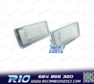 LUCES MATRÍCULA LED AUDI TT 98-06