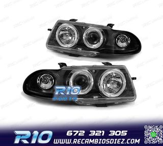 FAROS OJOS ANGEL OPEL ASTRA F 91-94 NEGRO