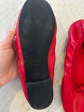 Bailarinas de piel rojas