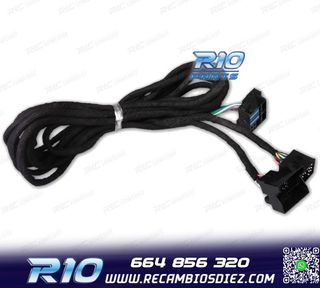 CABLE DE 6 METROS ISO COCHES BMW CON CONEXIÓN EN EL MALETER