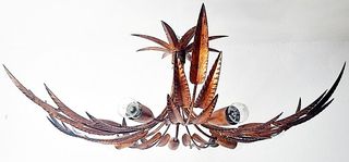 Lámpara Antigua FerroArt Años 60