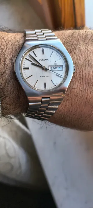 Orologio automatico Bulova day date del 1973