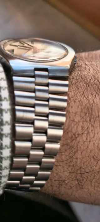 Orologio automatico Bulova day date del 1973