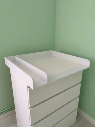 Cambiador bebé WOLTU para cómoda IKEA MALM / HEMNE