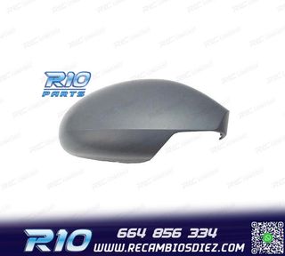 CARCASA ESPEJO DERECHO SEAT IBIZA 6L 02-08 IMPRIMADO