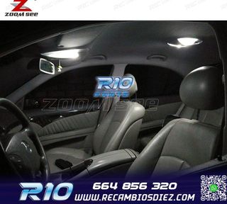 KIT 19 BOMBILLAS LED INTERIOR PARA MERCEDES CLASE ML W164 ML