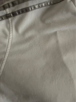 Giacca Adidas Vintage Bianca e Argento Y2K