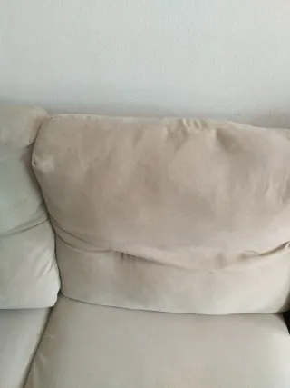 Sofá Cherlong Beige Tela . Cómo nuevo