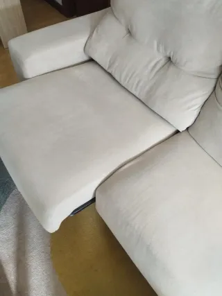 Sofá Cherlong Beige Tela . Cómo nuevo