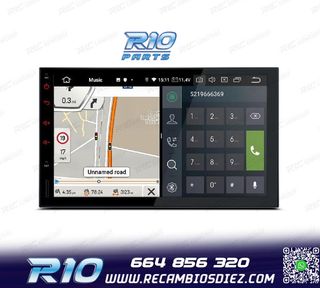 RADIO GPS ANDROID 14 2DIN 7" MULTIMEDIA GPS HD 3 USB SD