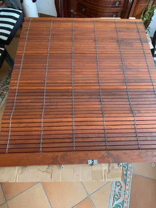 Persiana de madera 115x135 cm