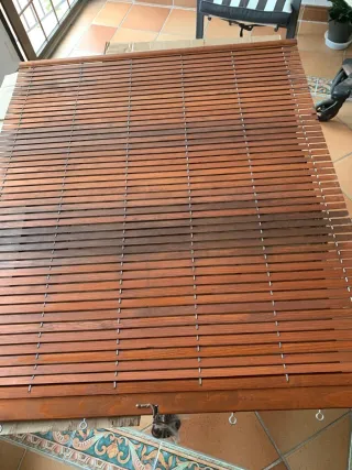 Persiana de madera 115x135 cm