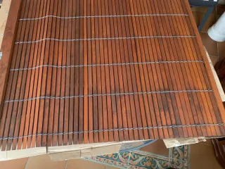 Persiana de madera 115x135 cm