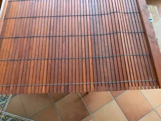 Persiana de madera 115x135 cm