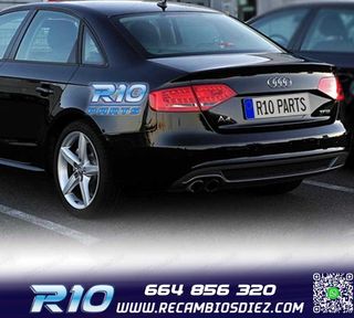 DIFUSOR AUDI A4 B8 08-11 LOOK S LINE