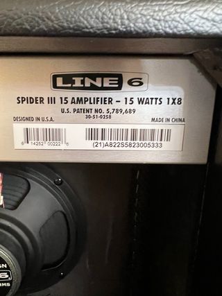 Amplificador Guitarra Line 6 Spider IV 15