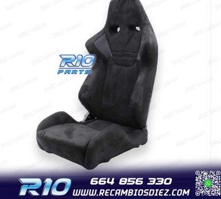 KIT ASIENTO BAQUET UNIVERSAL NEGRO EVO ERS RALLY
