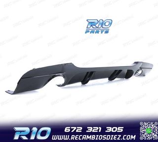 DIFUSOR BMW E90 E91 LOOK M PERFORMANCE NEGRO BRILLO