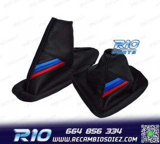 KIT FUNDA PALANCA CAMBIO + FUNDA FRENO DE MANO LOOK M