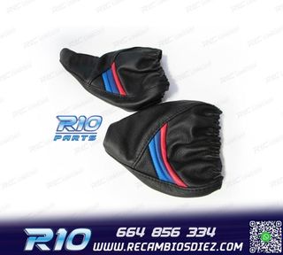 KIT FUNDA PALANCA CAMBIO + FUNDA FRENO DE MANO LOOK M