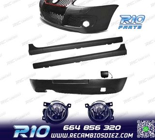 KIT CARROCERIA VOLKSWAGEN VW GOLF 5 LOOK GTI + FAROS