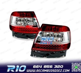 PILOTOS AUDI A4 B5 94-00 LED ROJO BLANCO