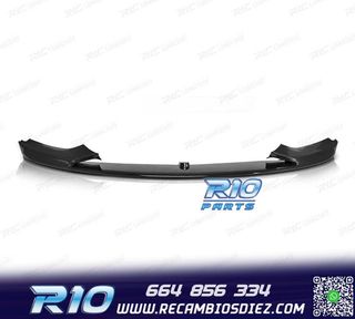 SPOILER LIP FRONTAL BMW F32 F33 F36 LOOK M PERFORMANCE NEGRO