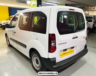 PEUGEOT PARTNER 5 PLAZAS CON 2 AÑOS DE GARANTIA