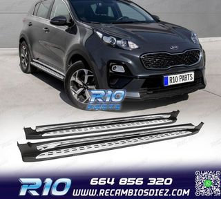 ESTRIBERAS ESTRIBOS KIA SPORTAGE 15-21 CROMO