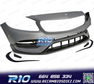 PARAGOLPES DELANTERO MERCEDES CLASE A W176 15-18 LOOK AMG A4