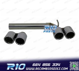 KIT ESCAPE BMW F30 F31 LOOK M3 COLAS DOBLES AMBOS LADOS