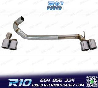 KIT ESCAPE BMW F30 F31 LOOK M3 COLAS DOBLES AMBOS LADOS