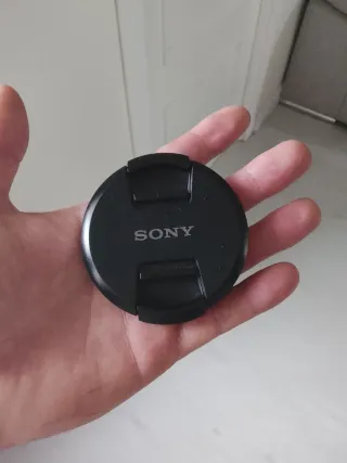 Tapa de objetivo Sony 72mm