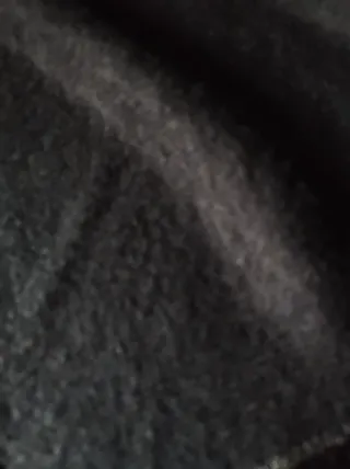 Mantón negro de punto con flecos de antelina