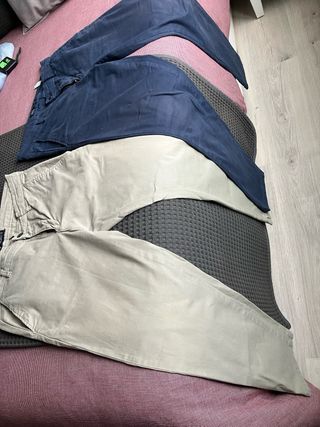 Lote 2 Pantalones Chinos Zara Hombre