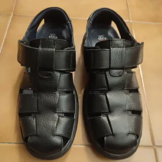 Sandalias Notton Hombre Talla 40 Negras