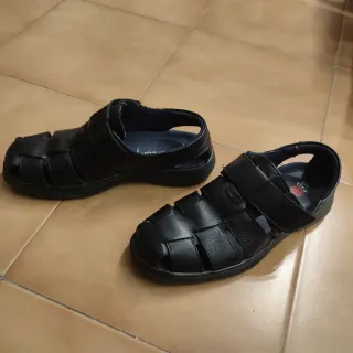 Sandalias Notton Hombre Talla 40 Negras