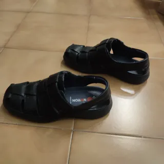 Sandalias Notton Hombre Talla 40 Negras
