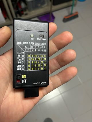 Cámara Olympus 35 RC + Flash Vintage