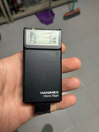 Cámara Olympus 35 RC + Flash Vintage