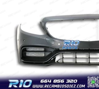 PARAGOLPES DELANTERO MERCEDES CLASE C W205 18-21 LOOK AMG C6