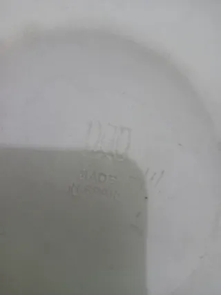 Jarrón Nao Blanco con Flores Azules